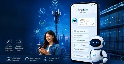 How Telecom Companies Can Integrate PerfectCSR AI Chatbot