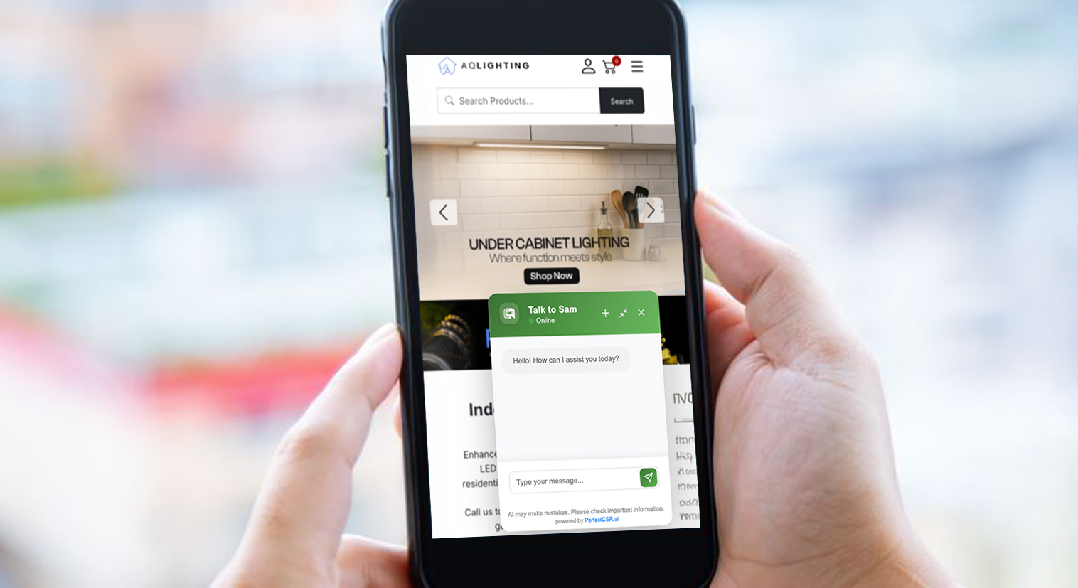 How AQ Lighting Cut Support Costs with an AI Chatbot?